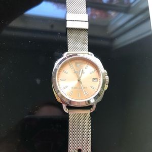 Coach Metal Mesh Watch
